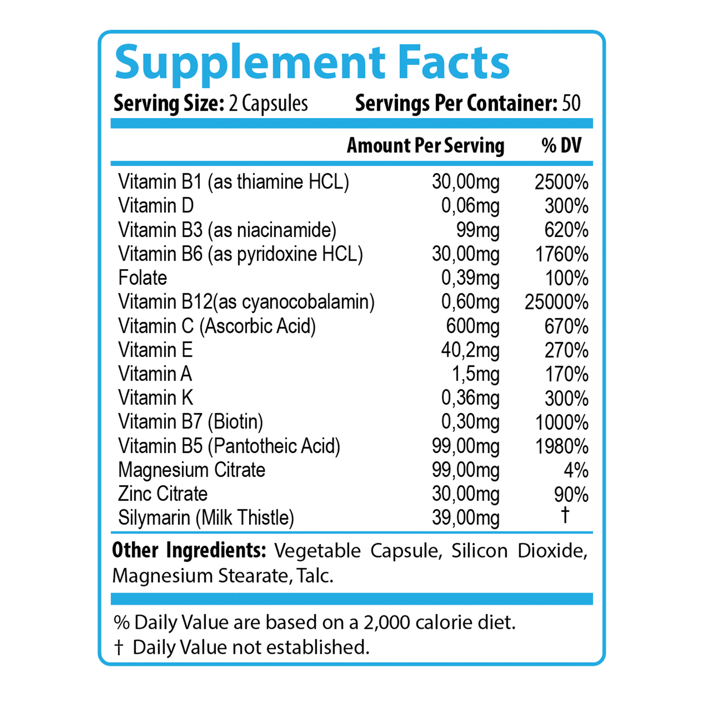 Multivitamin 100 caps