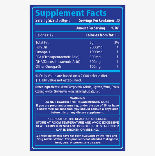 Omega 3 - 60 sofgels