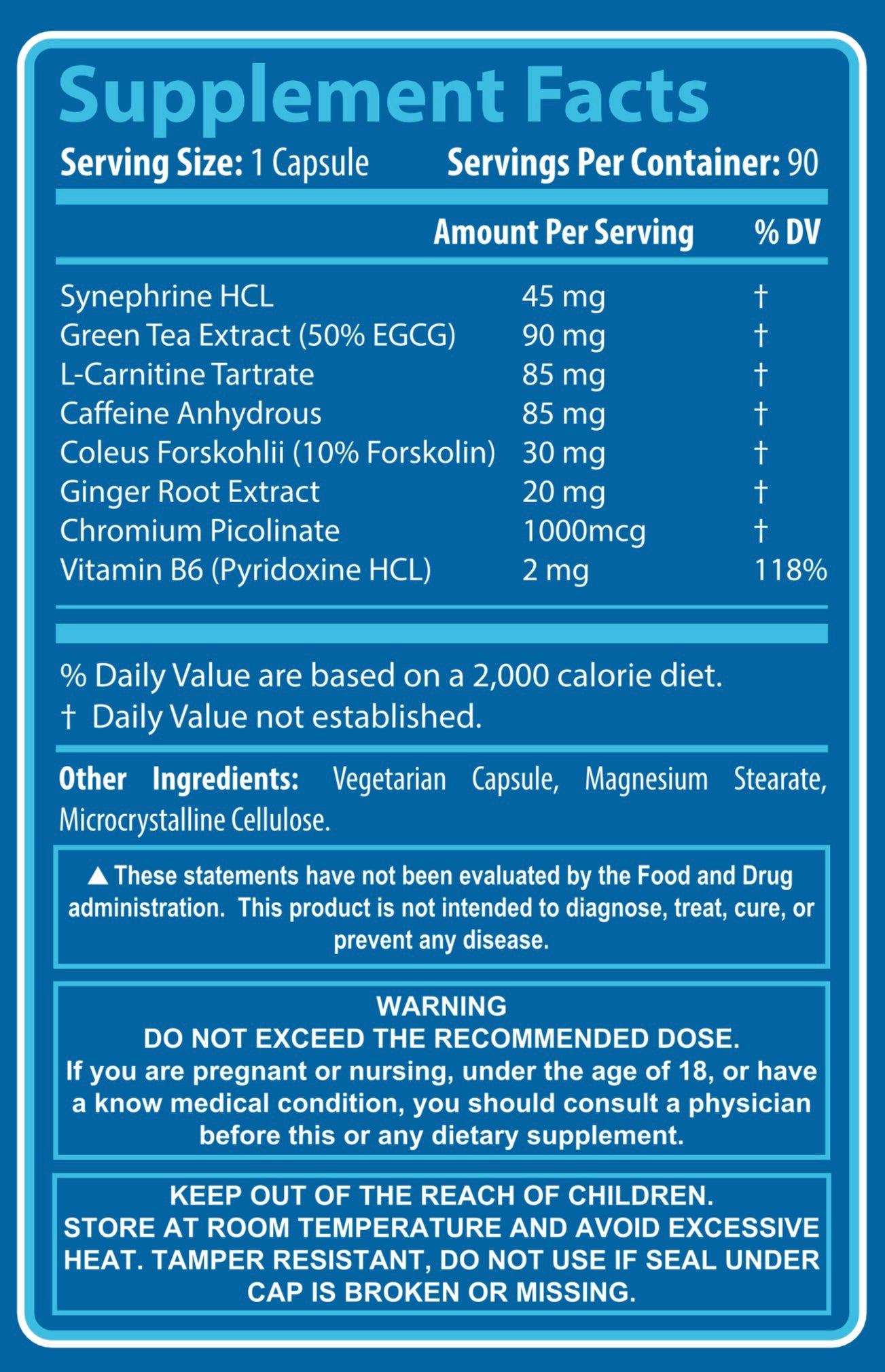 Synepro Ultra - Synephrine HCL