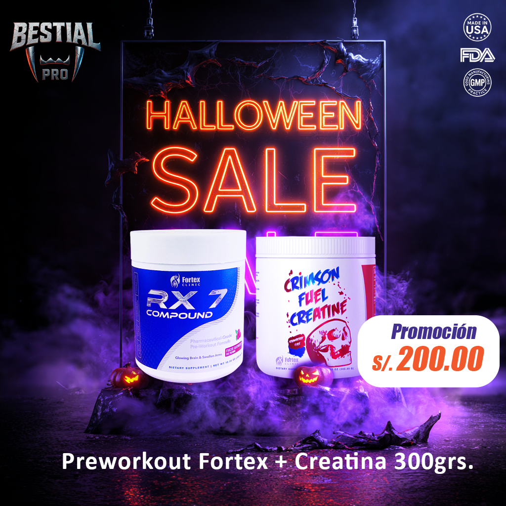 RX7 Preworkout + Creatine 300grs.