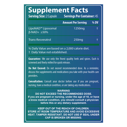Rerveratrol Nad+